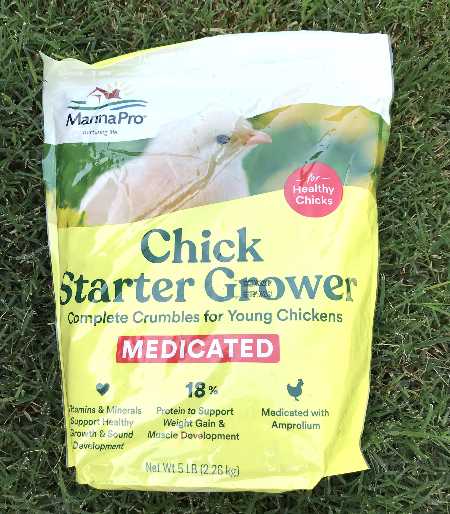 Chick Crumbles Medicated.  How to Treat Coccidiosis in Chickens.