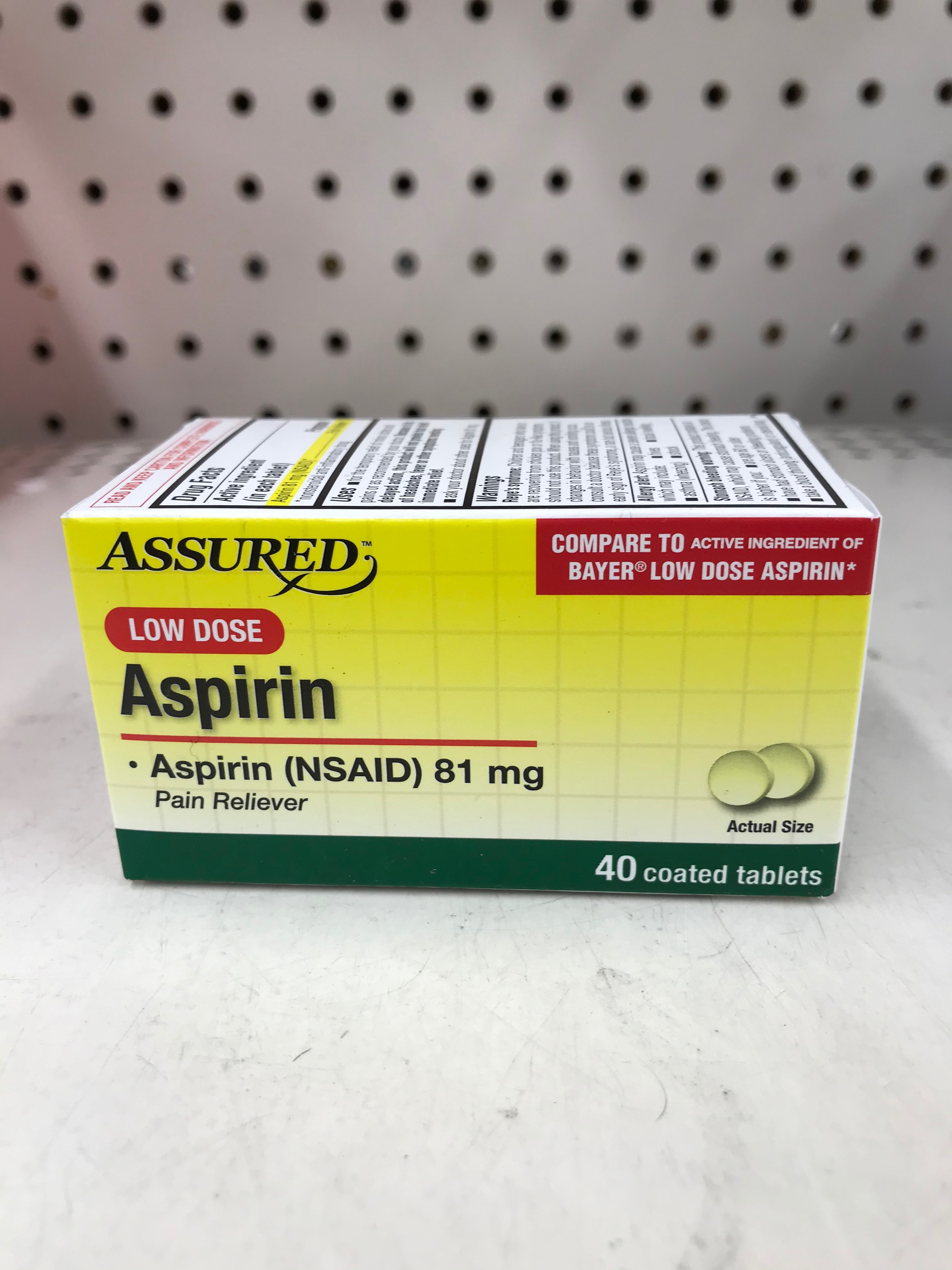 Aspirin for Inflammation. Dollar Store Chicken Supplies.