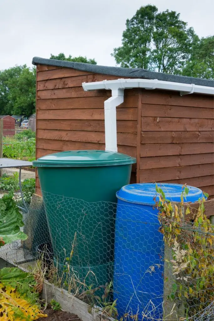 HAVE EXTRA WATER FOR YOUR CHICKENS STORED IN WATERTIGHT CONTAINERS.