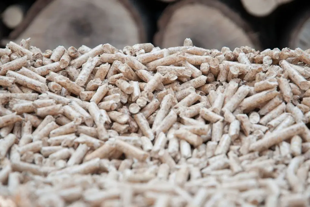 PINE PELLETS ARE COMPRESSED PINE SHAVINGS AND ARE VERY ABSORBENT.