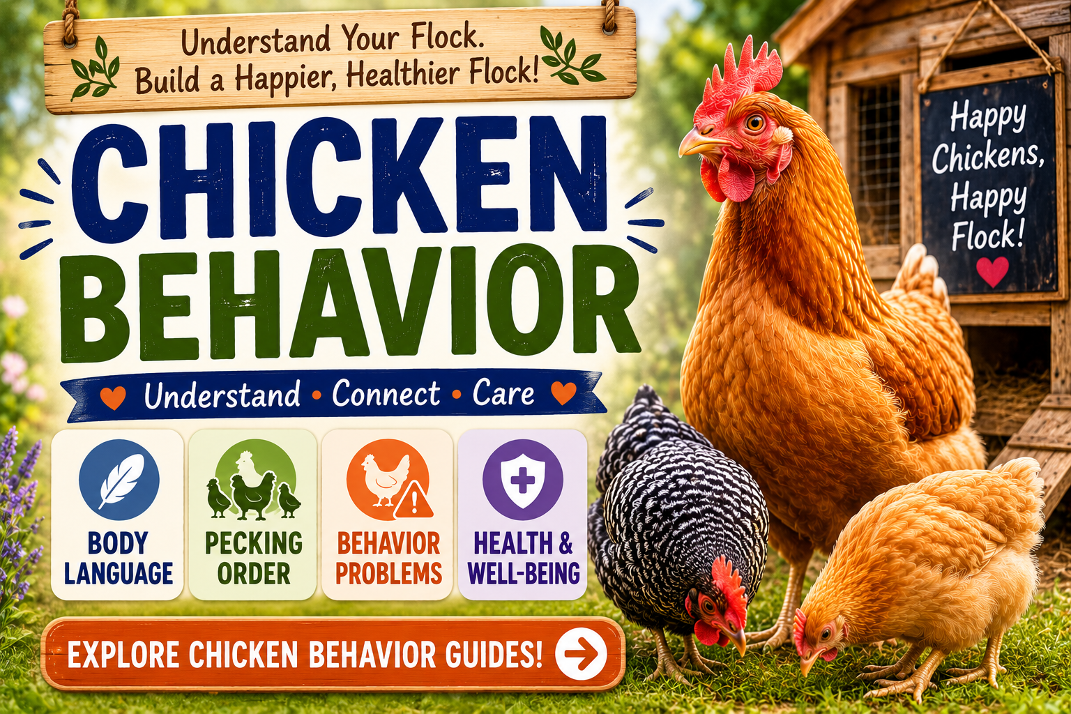 CHICKEN BEHAVIOR | Backyard Chickens Mama