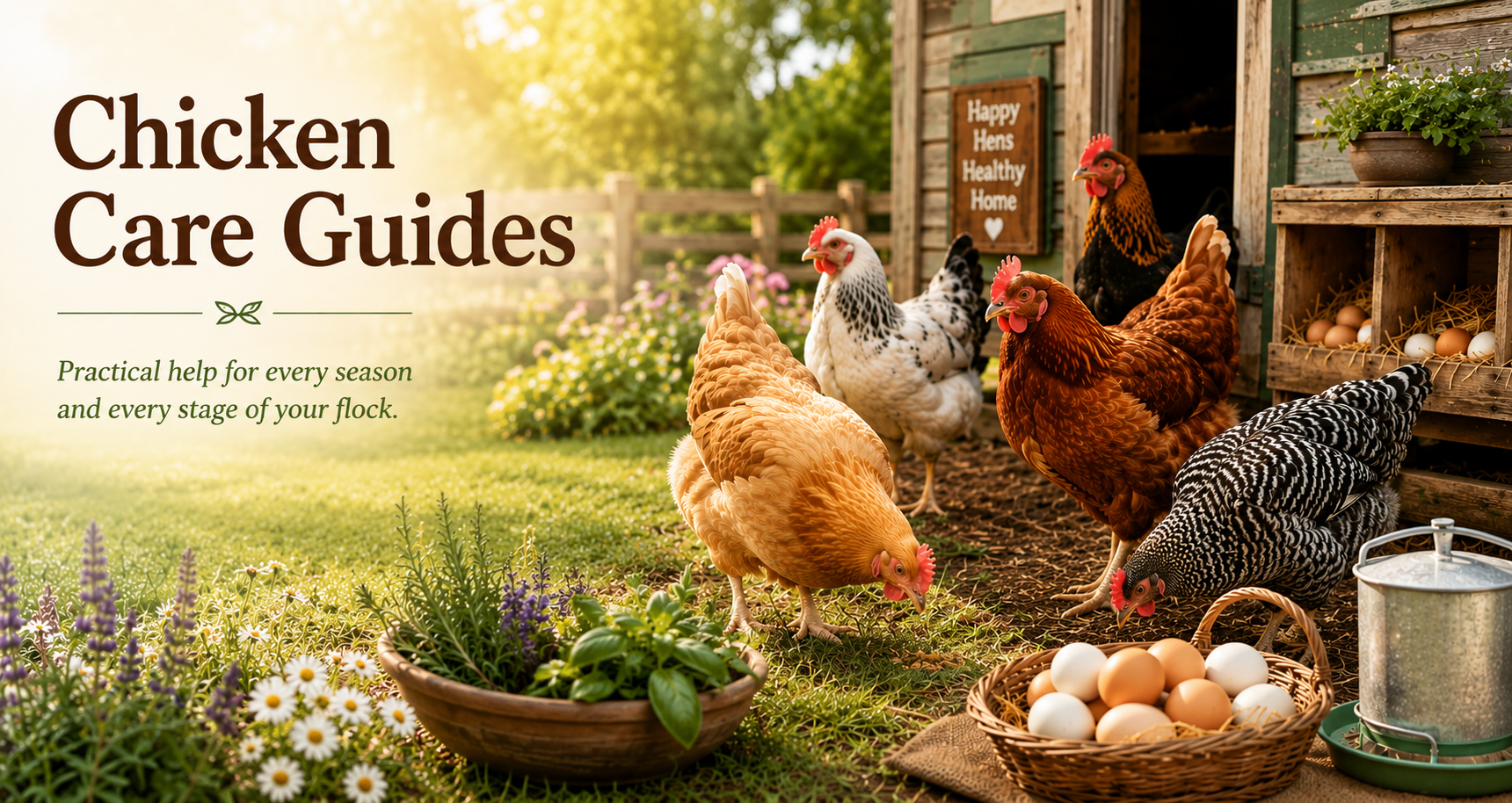 CHICKEN CARE GUIDES | Backyard Chickens Mama