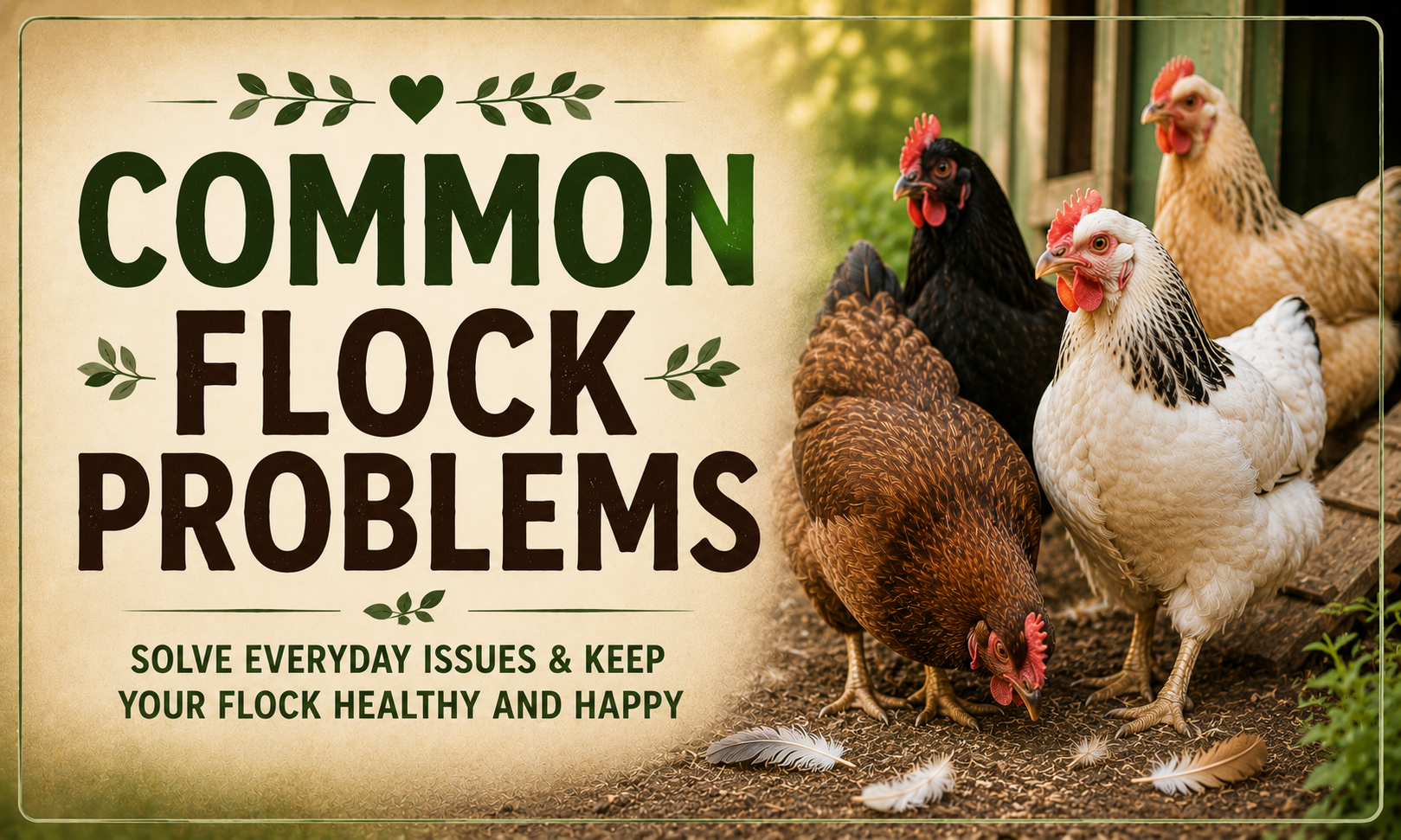 Chicken Issues Common Flock Problems | Backyard Chickens Mama